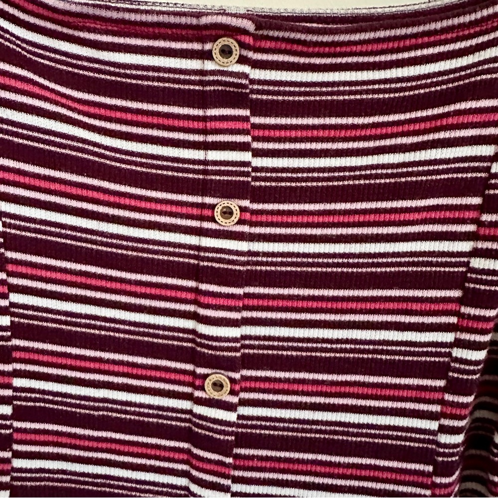 Aero Striped Ruffle Strap Dress - Picture 9 of 10